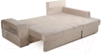 Диван угловой Stolline Марго 1 (26) УП правый (бежевый велюр)