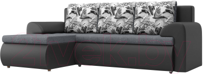 Диван угловой Stolline Цезарь 05 левый (Santana 19/Boston 14) - фото