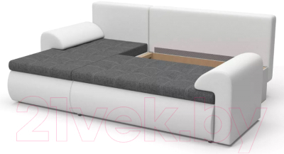 Диван угловой Stolline Цезарь 08 левый (Santana 19/Novella 01 Play)