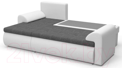 Диван угловой Stolline Цезарь 08 левый (Santana 19/Novella 01 Play)