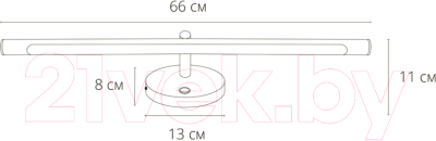 Подсветка для картин и зеркал Arte Lamp Ronnie A8027AP-1GO