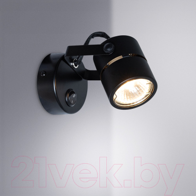 Спот Arte Lamp Mizar A1311AP-1BK