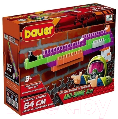 Конструктор Bauer Дробовик Зомби / 878 (52эл) - фото