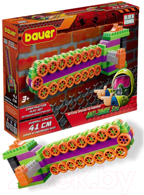 Конструктор Bauer Бензопила Зомби / 880 (109эл)