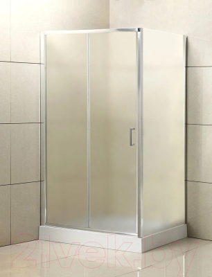 Душевой уголок BelBagno UNO-195-AH-1-100/80-P-Cr