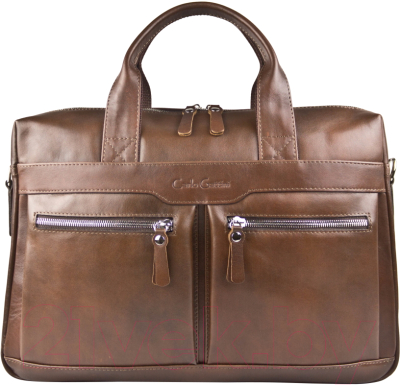 Сумка для ноутбука Carlo Gattini Premium Lugano / 1007-53 (коричневый)