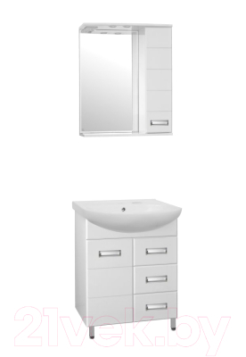 Тумба под умывальник Style Line Ирис 70 3 ящика (для классической раковины)