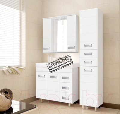 Тумба под умывальник Style Line Ирис 90 3 ящика (для классической раковины)