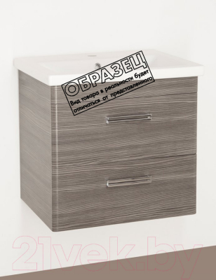 Тумба под умывальник Style Line Лотос 55 (подвесная, для квадратной раковины)