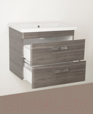 Тумба под умывальник Style Line Лотос 70 (подвесная, для квадратной раковины)