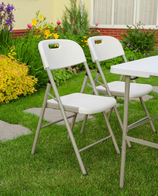 Стул складной Angioletto Пластиковый 85x52см