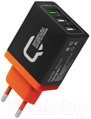 Адаптер питания сетевой Qumo Charger 0019 / Q24350 - фото