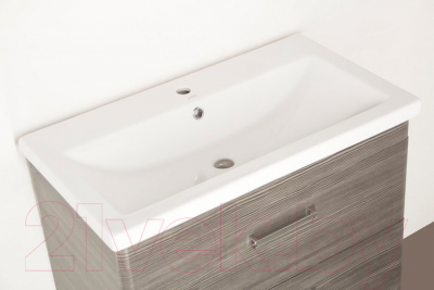 Тумба под умывальник Style Line Лотос 80 (подвесная, для квадратной раковины)