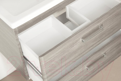 Тумба под умывальник Style Line Лотос 85 (подвесная, для квадратной раковины)