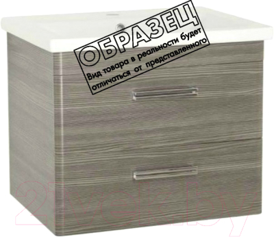 Тумба под умывальник Style Line Лотос 90 (подвесная, для квадратной раковины) - фото