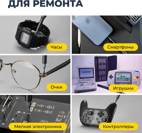 Отвертка HOTO Precision Screwdriver Set QWLSD009