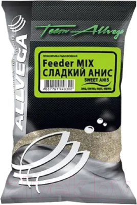 Прикормка рыболовная Allvega Team Feeder Mix Sweet Anis / GBTA1-FMSA - фото