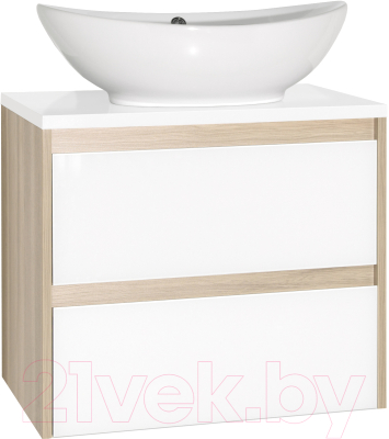 Тумба под умывальник Style Line Монако 60 (подвесная) - фото