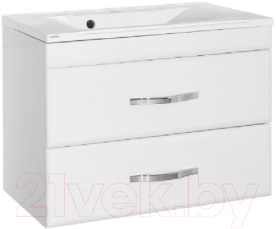 Тумба под умывальник Style Line Неаполь 80 (подвесная) - фото