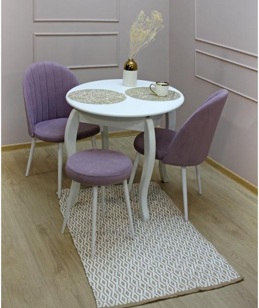 Обеденный стол Древпром М52 Валенсия ДП1-02-07 78x93-123