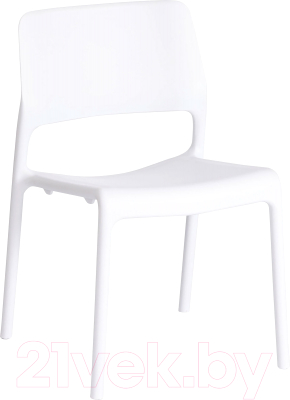 Стул Tetchair Furdi (пластик, белый) - фото