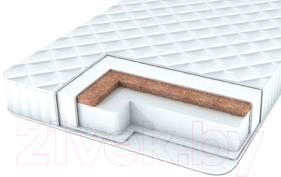 Матрас в кроватку INDIGO Baby Care Lite 7x59x119 - фото