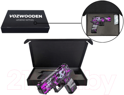 Пистолет игрушечный VozWooden Active P250/P350 Райдер / 2002-0304