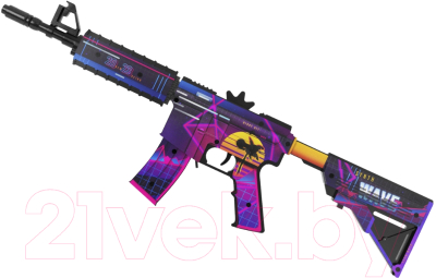 Автомат игрушечный VozWooden М4А4/М4 Active Закат / 2004-0210