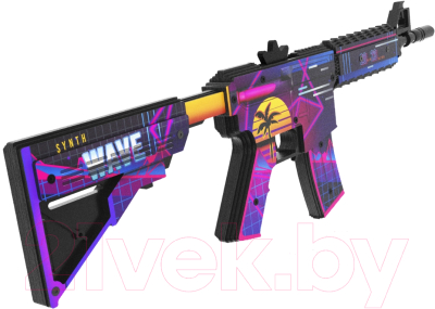 Автомат игрушечный VozWooden М4А4/М4 Active Закат / 2004-0210