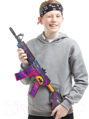 Автомат игрушечный VozWooden М4А4/М4 Active Закат / 2004-0210