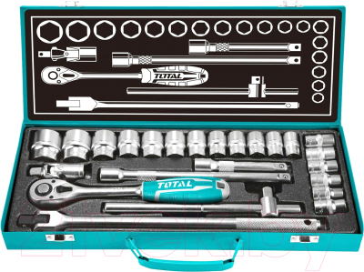 Универсальный набор инструментов TOTAL THT121242 - фото