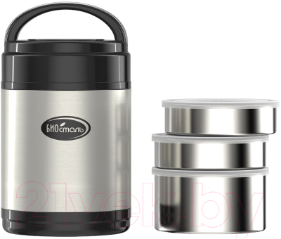 Термос для еды Биосталь NR-1800-3 - фото