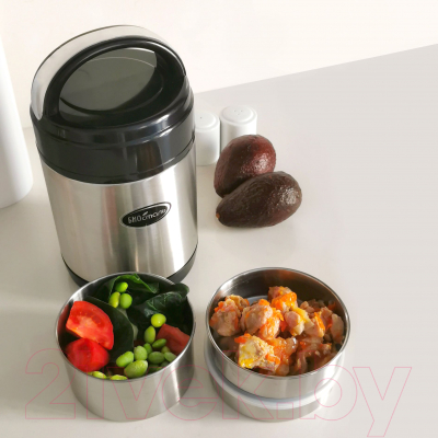 Термос для еды Биосталь NR-1800-3