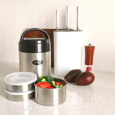 Термос для еды Биосталь NR-1800-3