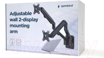 Кронштейн для монитора Gembird MA-WA2-01