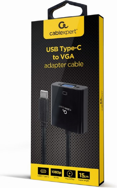 Адаптер Cablexpert A-CM-VGAF-01