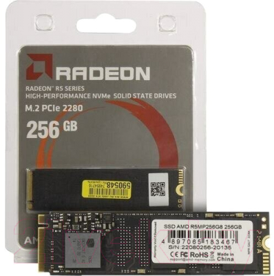 SSD диск AMD Radeon R5 NVMe 256GB (R5MP256G8)