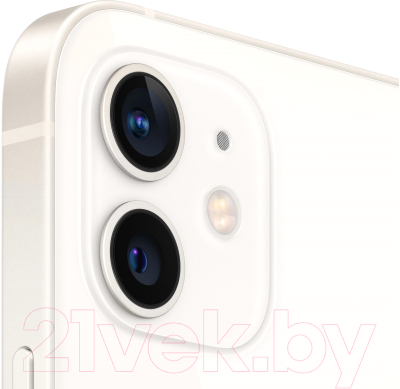 Смартфон восстановленный Apple iPhone 12 128GB Flip Грейд B (белый)