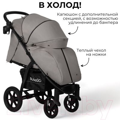 Детская прогулочная коляска Bubago Model Cross Air / BG 114-1