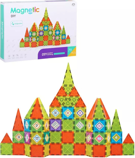 Конструктор магнитный Наша игрушка CH1044