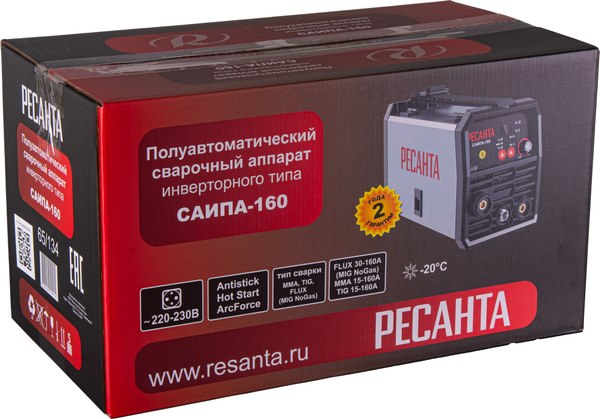 Полуавтомат сварочный Ресанта САИПА-160 MIG/MAG