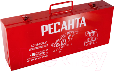 Паяльник для полипропиленовых труб Ресанта АСПТ-2000К