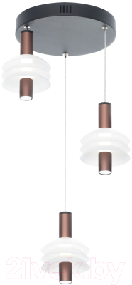 Люстра Citilux Майя Махагон CL202032