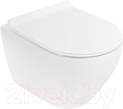 Унитаз подвесной Cezares CZR-513-TH-R/CZR-2011-SC - фото