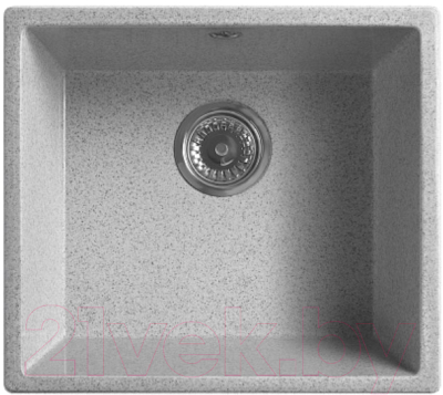 Мойка кухонная Belux Амьен АМ 4540 (олово светло-серый) - фото