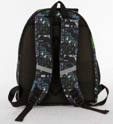 Детский рюкзак Ecotope +пенал / 380-2020-KCL (хаки)