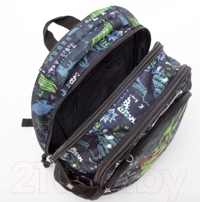 Детский рюкзак Ecotope +пенал / 380-2020-KCL (хаки)