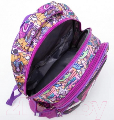 Детский рюкзак Ecotope +пенал / 380-2020-LLC (сиреневый)