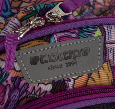 Детский рюкзак Ecotope +пенал / 380-2020-LLC (сиреневый)