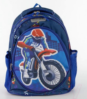 Детский рюкзак Ecotope +пенал / 380-2020-NCL (синий)